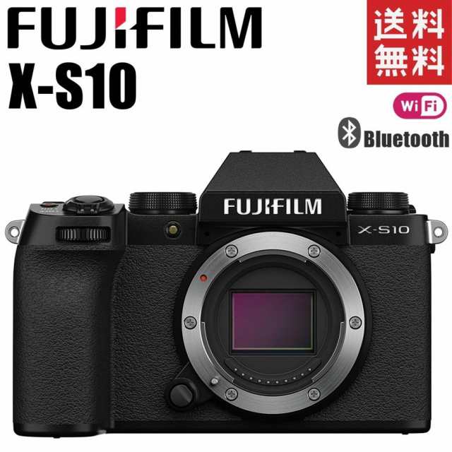 富士フイルム FUJIFILM X-S10 ボディ ブラック Wi-Fi Bluetooth搭載