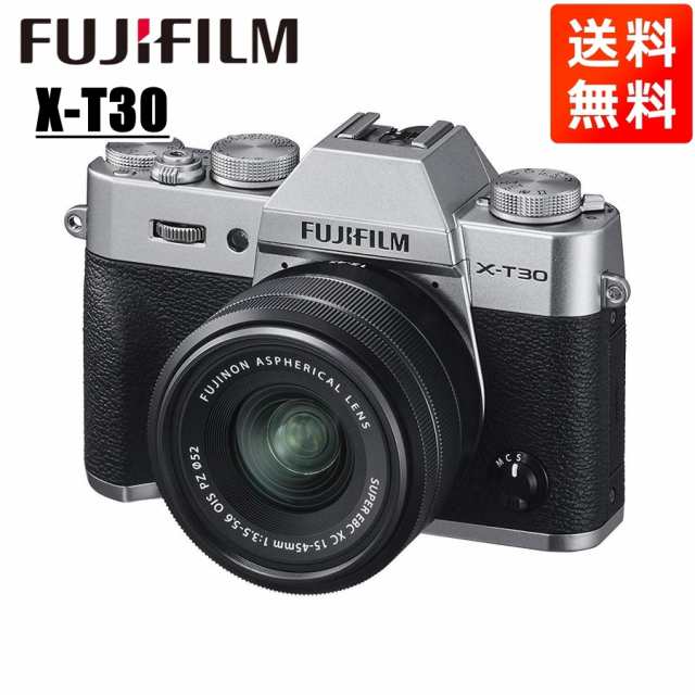 割引卸売 富士フイルム FUJIFILM X-T30 15-45mm レンズキット シルバー