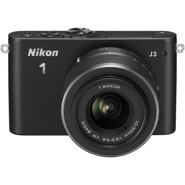 ニコン Nikon 1 J3 レンズキット ブラック ミラーレス カメラ