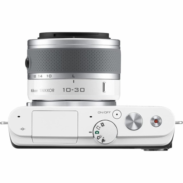 ニコン Nikon 1 J3 レンズキット ホワイト ミラーレス カメラ