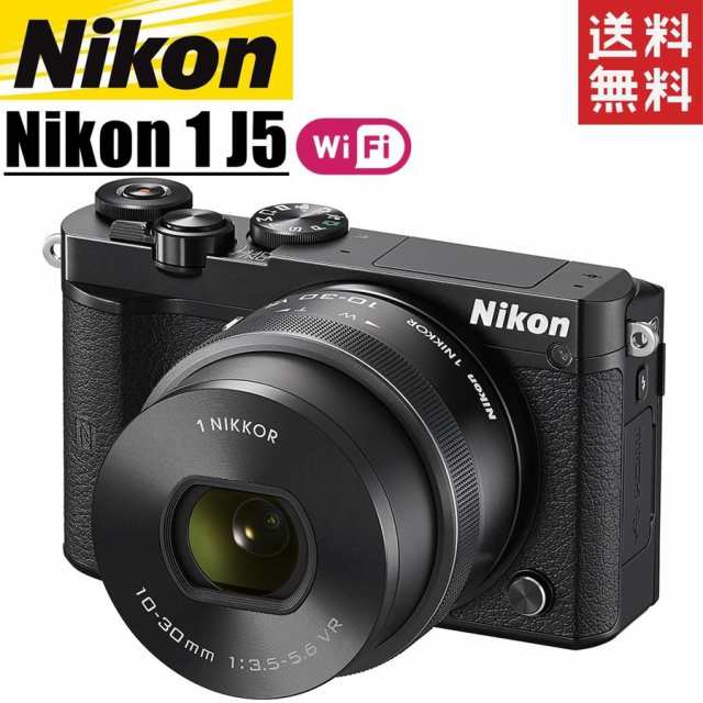 ニコン Nikon 1 J5 レンズキット ブラック ミラーレス カメラ レンズ 中古