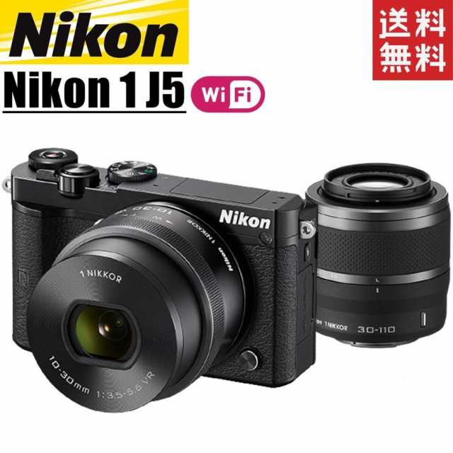 ネットお得セール ニコン Nikon 1 J5 ダブルレンズキット ブラック