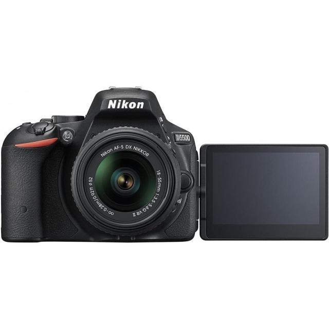 ニコン Nikon D5500 水晶体一揃いの道具 デジタル 一眼二眼レフ 写真器 中古