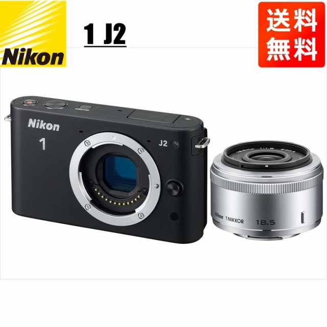 Nikon 1 J ニコン Nikon J5 シルバーボディ 18.5mm 1.8 ブラック 単 ...