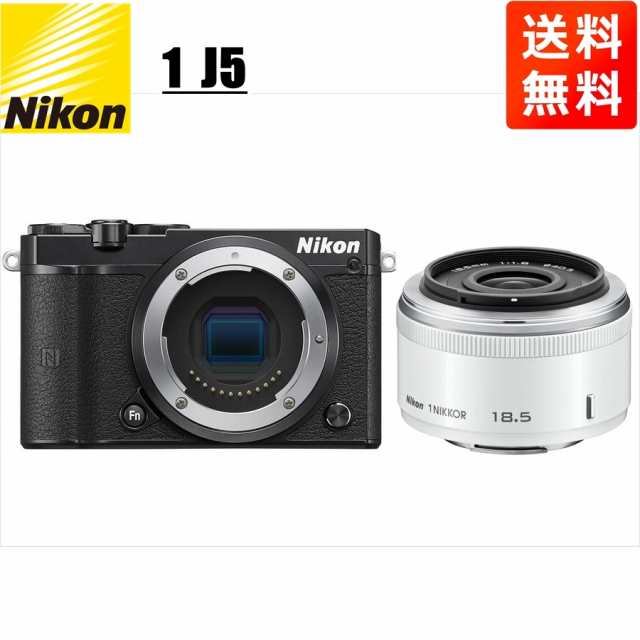 ニコン Nikon J5 ブラックボディ 18.5mm 1.8 ホワイト 単焦点 レンズ ...