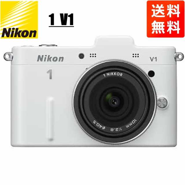 春夏新登場』 ニコン Nikon 1 V1 10mm 2.8 薄型レンズキット ホワイト