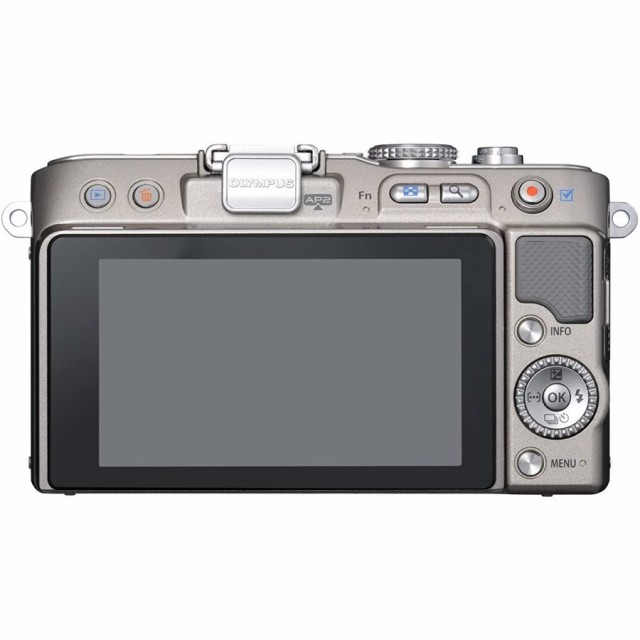 オリンパス OLYMPUS PEN Lite E-PL3 ダブルレンズキット シルバー ミラーレス カメラ レンズ 中古