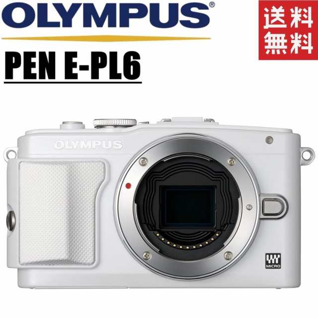 オリンパス OLYMPUS PEN E-PL6 ボディ ホワイト ミラーレス 一眼レフ