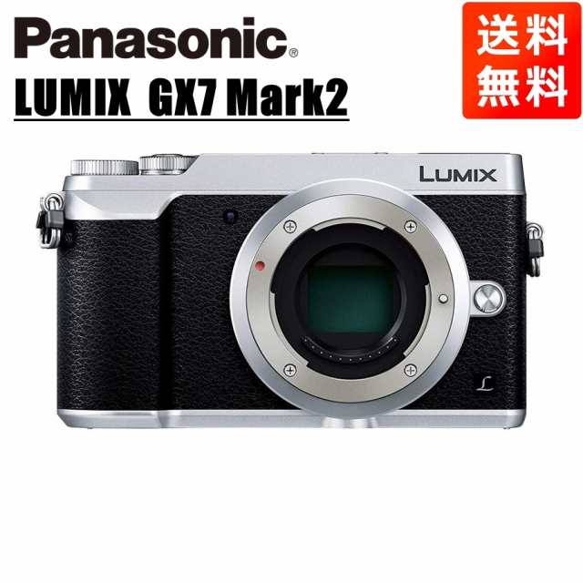 パナソニック Panasonic ルミックス GX7 Mark2 ボディ シルバー ミラーレス一眼 カメラ 中古