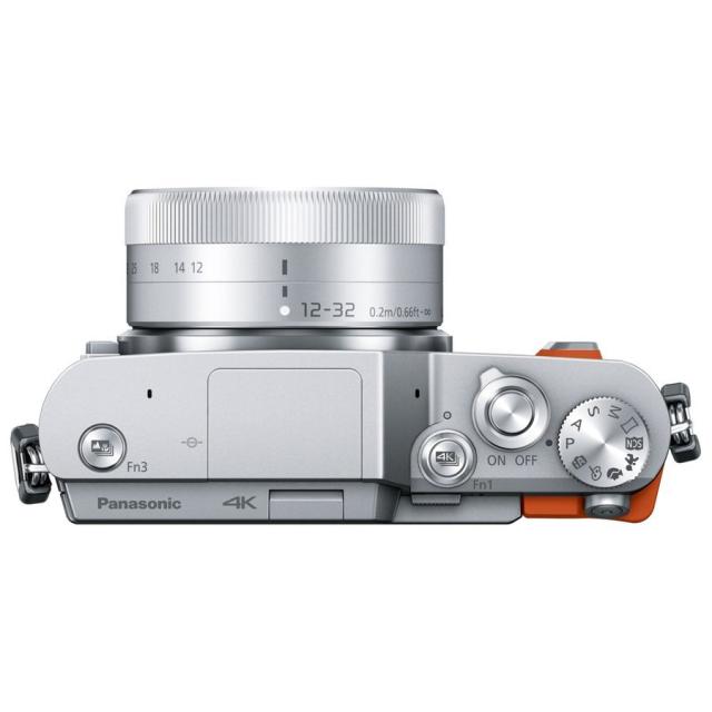 パナソニック Panasonic LUMIX DC-GF10 オレンジ 単焦点 ダブルレンズ