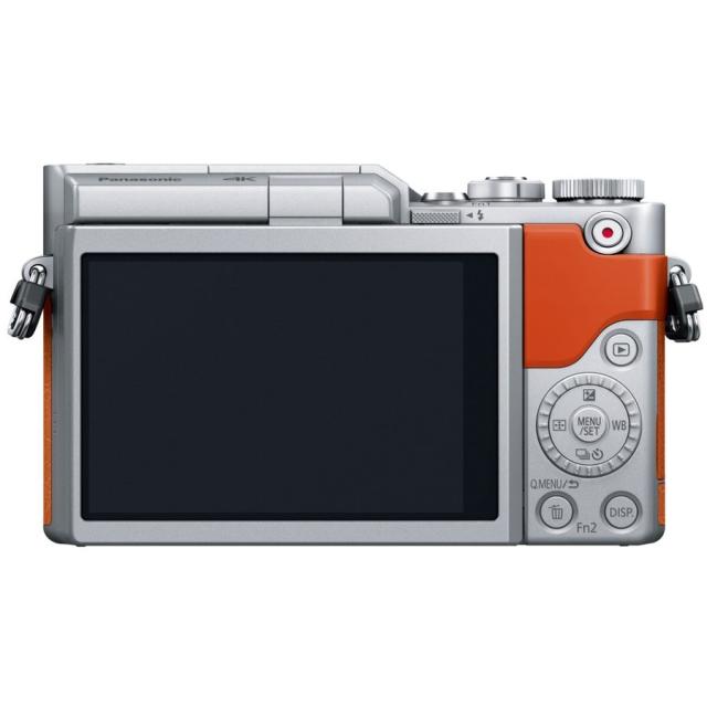 パナソニック Panasonic LUMIX DC-GF10 オレンジ 単焦点 ダブルレンズ
