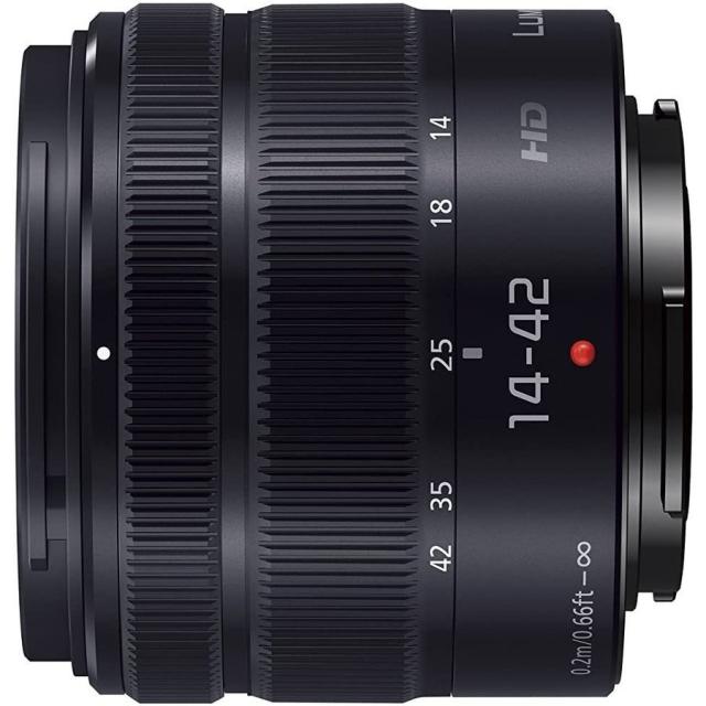 パナソニック Panasonic LUMIX G VARIO 14-42mm F3.5-5.6 II ASPH. MEGA O.I.S. H-FS1442A ルミックス ズーム ミラーレス カメラ 中古_1