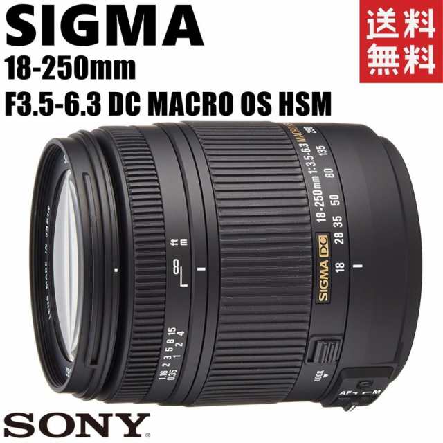 シグマ SIGMA 18-250mm F3.5-6.3 DC MACRO OS HSM ソニーAマウント 高