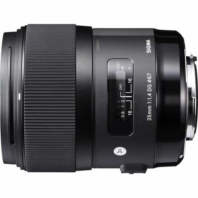 シグマ SIGMA 35mm F1.4 DG HSM Art ソニーAマウント 大口径広角レンズ フルサイズ対応 一眼レフ カメラ 中古