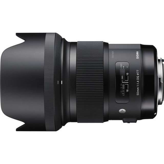 シグマ SIGMA 50mm F1.4 DG HSM Art 単焦点レンズ ニコン用 フルサイズ対応 一眼レフ カメラ 中古