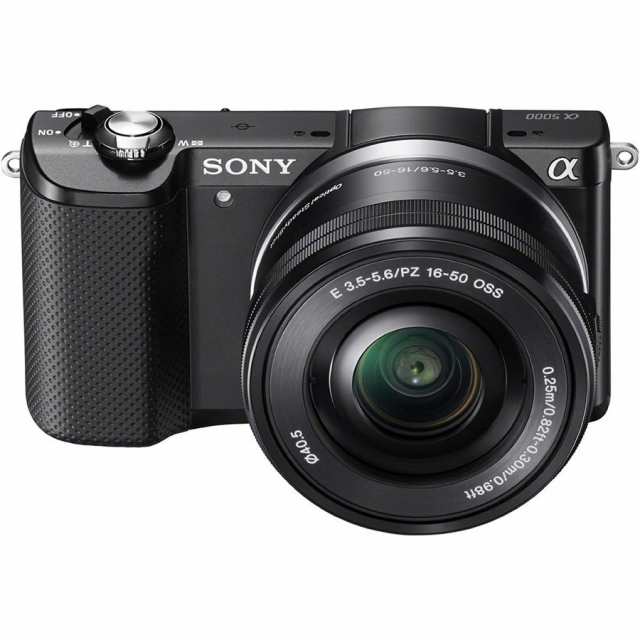 ソニー SONY α5000 ILCE-5000 レンズセット ブラック ミラーレス 一眼