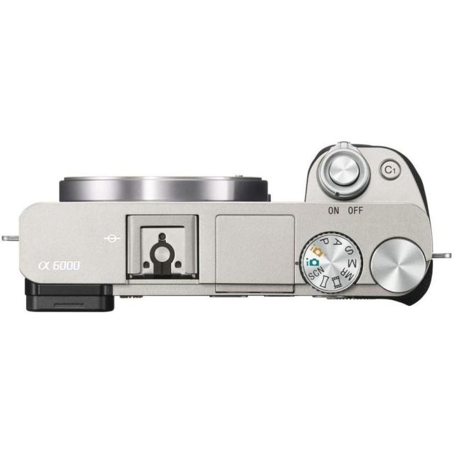 ソニー SONY α6000 ILCE-6000 ボディ シルバー ミラーレス 一眼