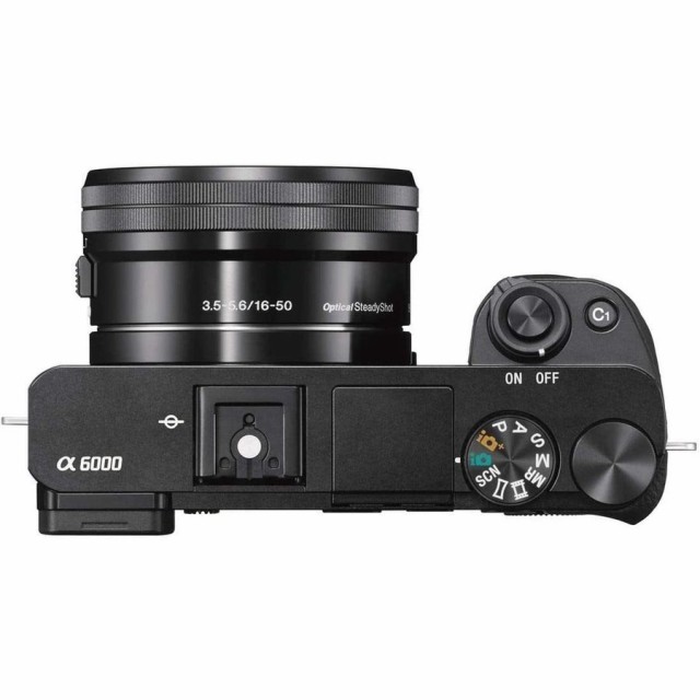 ソニー SONY α6000 ILCE-6000 レンズセット ブラック ミラーレス カメラ レンズ 中古 - ミラーレス一眼