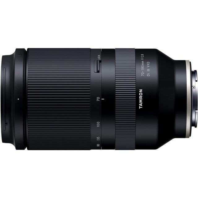 タムロン TAMRON 70-180mm F2.8 Di III VXD SONY ソニーEマウント 大口径望遠ズームレンズ フルサイズ対応 ミラーレス カメラ 中古_1