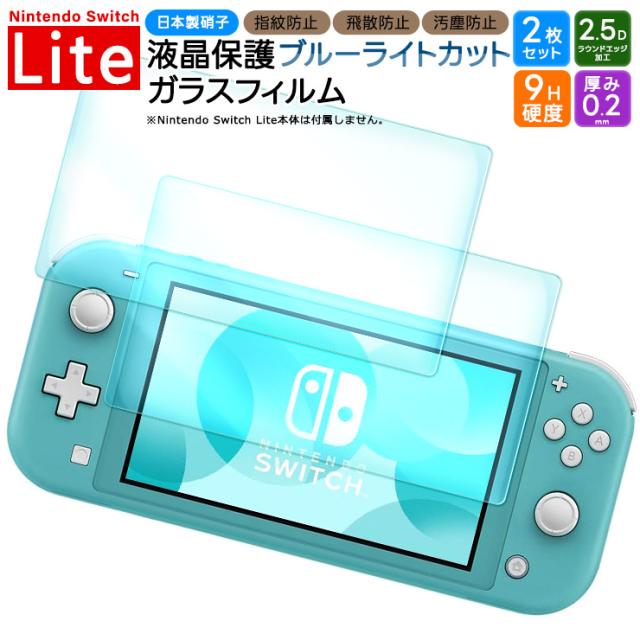 任天堂Switchライト ブルー Nintendo Switch Lite フィルム