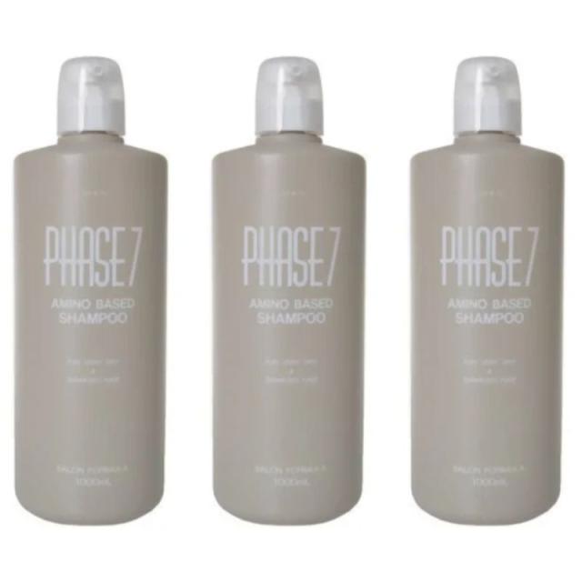 資生堂 プロフェッショナル フェイズ7シャンプー1000ml 3個セット