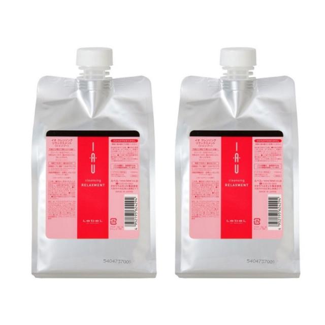 Lebel ルベル イオ クレンジング リラックスメント シャンプー 1000ml 2個セット 詰替え リフィル