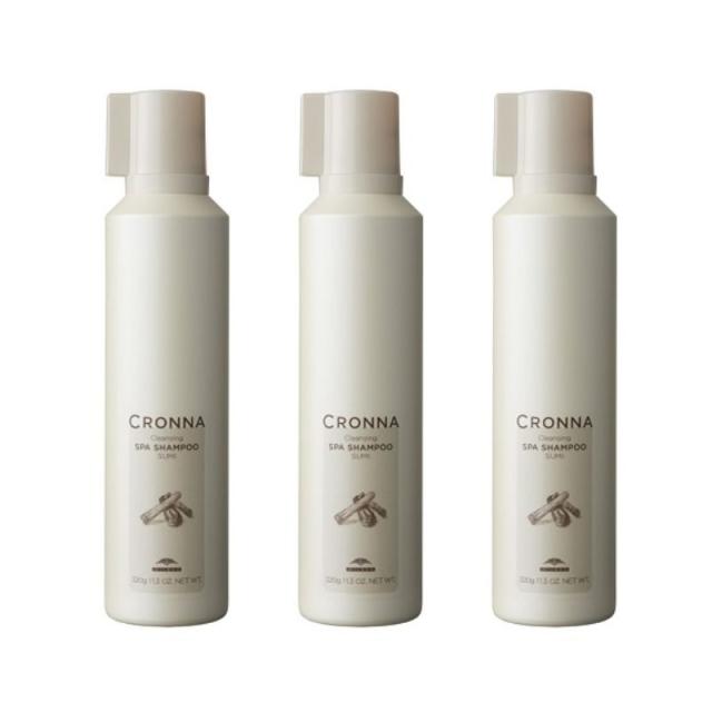 ミルボン クロナ クレンジングスパ シャンプー スミ 320g 3本セット 頭皮用シャンプー
