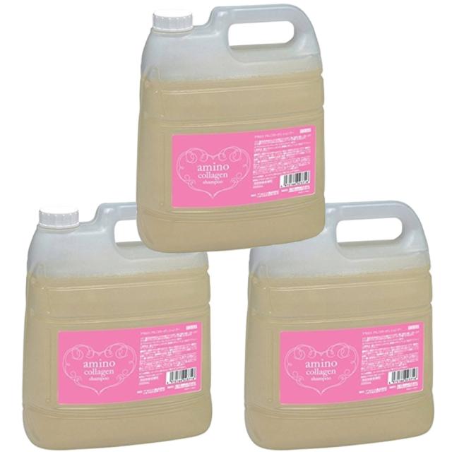 アモロス アミノコラーゲン シャンプー 4000ml 詰替え用 レフィル 3個セット