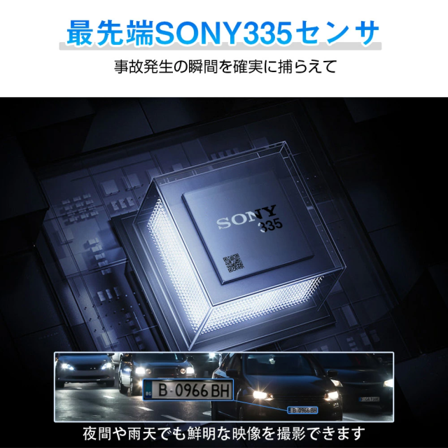 ドライブレコーダー 高画質 SONYセンサー 前後カメラ 1440P 同時録画 170°広角 ループ録画 動体検知 24時間駐車監視 衝撃録画 32GB高速SDカード付き ドラレコ ドライブレコーダー 駐車監視_1