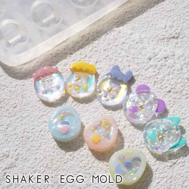 SNSで大人気♥️✨たまごっち シリコンモールド ネイル レジン パーツ