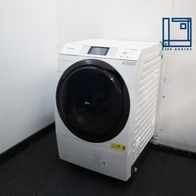 【中古】Panasonic パナソニック NA-VX9600L-W ドラム式洗濯乾燥機 洗濯10kg 10キロ 乾燥6kg 6キロ エコナビ 送料無料  大家族 左開き 温｜au PAY マーケット