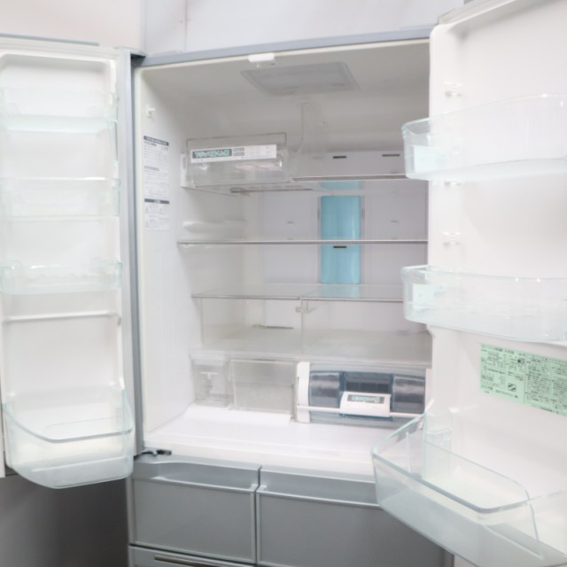 関東地域限定 日立 HITACHI ガラス冷凍冷蔵庫 R-Z5700-XS 565L 大型冷蔵庫 送料無料 R16206｜au PAY マーケット