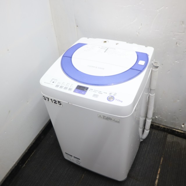 SHARP シャープ 全自動洗濯機 ES-T706-A 洗濯7kg 風乾燥3kg ドライ 毛布 強力 倍速 風乾燥 送料無料 R37125｜au  PAY マーケット