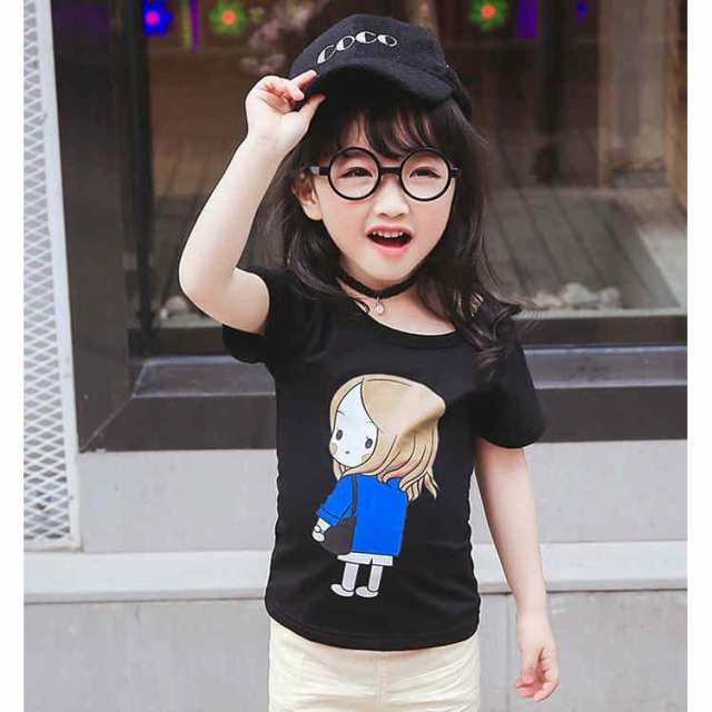 子供服 男児女児 半袖Tシャツ カットソー 韓国子供服 半袖 キッズ