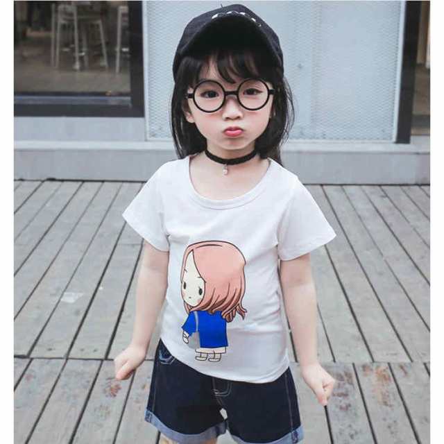 子供服 男児女児 半袖Tシャツ カットソー 韓国子供服 半袖 キッズ