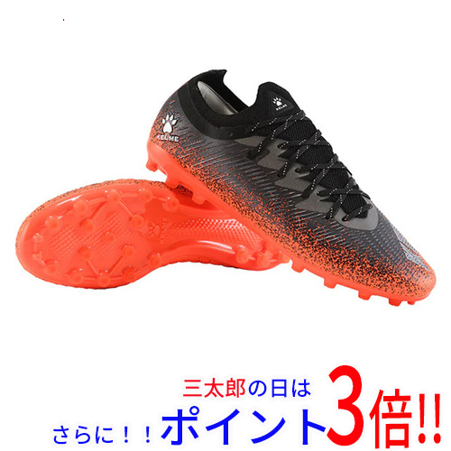 【１日と三太郎の日はポイント３倍！！】送料無料 KELME ケルメ(ケレメ) 28.0cm サッカー スパイク 大人用 VORTEX MG ZX80121057 009 ブラック・ネオンオレンジ 4,844円