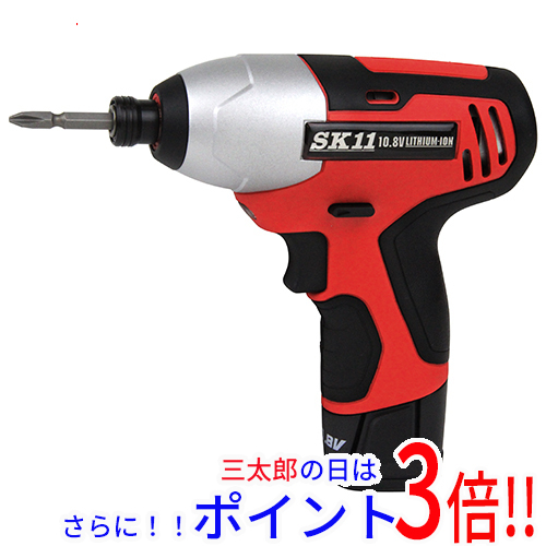 送料無料 [在庫品]SK11 １０．８Ｖインパクトドライバー SID-108V-15RLS