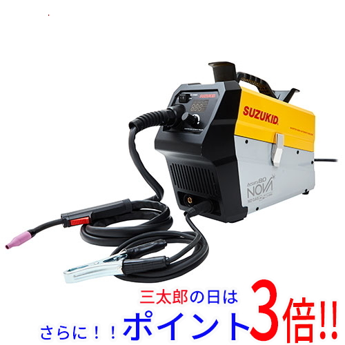 【１日と三太郎の日はポイント３倍！！】送料無料 [在庫品]スズキット 半自動溶接アーキュリー８０ＮＯＶＡ SAYI-80N