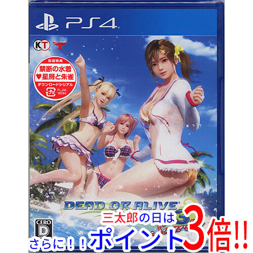 【新品即納】送料無料 コーエーテクモゲームス DEAD OR ALIVE Xtreme 3 Scarlet 初回特典付き PS4の通販は