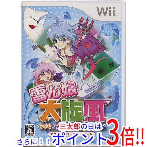 【新品即納】送料無料 雪ん娘大旋風 〜さゆきとこゆきのひえひえ大騒動〜 Wii