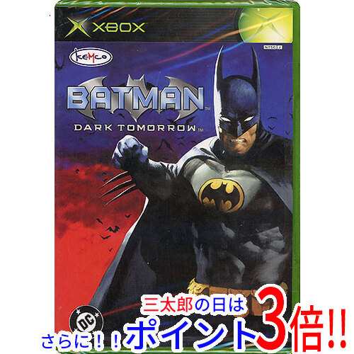 送料無料 【新品訳あり(箱きず・やぶれ)】 バットマン ダークトゥモロー XBOXの通販は
