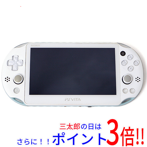 【１日と三太郎の日はポイント３倍！！】【中古】送料無料 ソニー PSVita Wi-Fi ライトブルー/ホワイト PCH-2000 ZA14 本体のみ