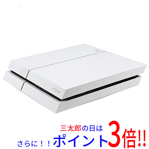 【１日と三太郎の日はポイント３倍！！】【中古】送料無料 ソニー SONY プレイステーション4 500GB ホワイト CUH-1100AB02 本体のみ