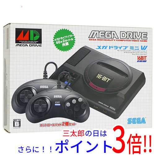 【中古即納】送料無料 セガゲームス SEGA メガドライブミニ W HAA-2523 元箱あり