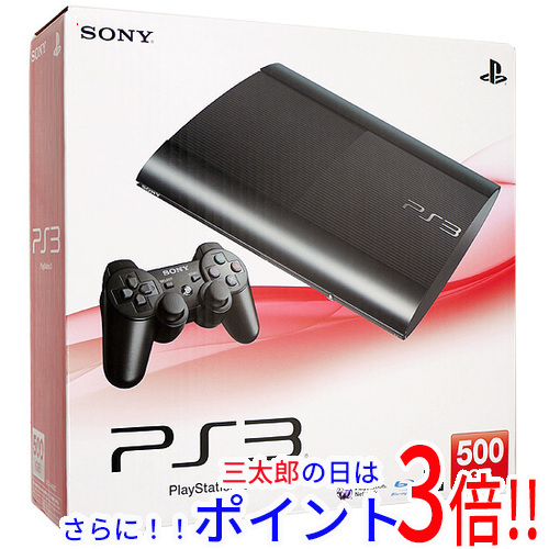 中古即納】送料無料 ソニー SONY プレイステーション3 500GB ブラック 