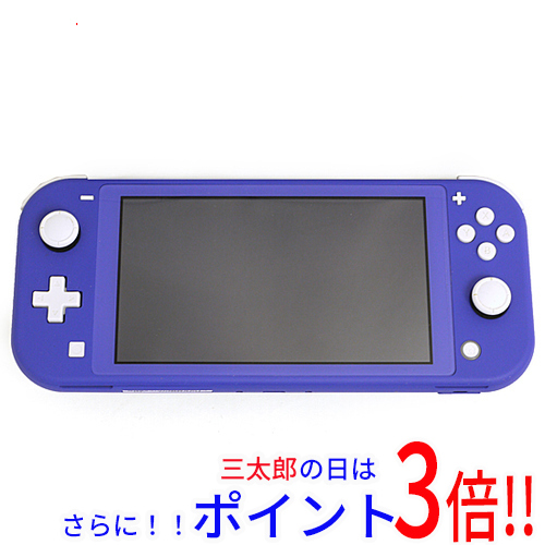 【１日と三太郎の日はポイント３倍！！】【中古】送料無料 任天堂 Nintendo Switch Lite(ニンテンドースイッチ ライト) HDH-S-BBZAA ブルー 本体のみ 液晶画面いたみ