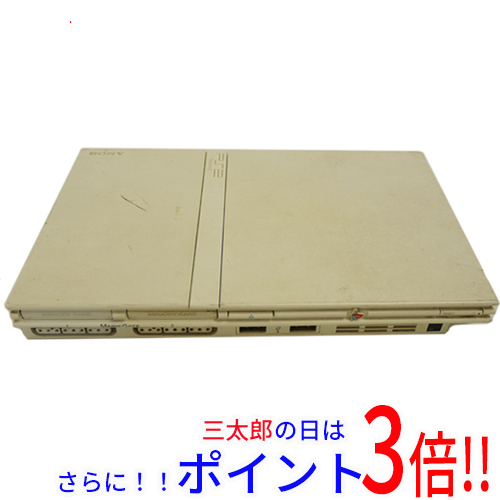 【１日と三太郎の日はポイント３倍！！】【中古】送料無料 SONY プレイステーション2 ホワイト SCPH-75000CW 本体のみ 本体いたみ