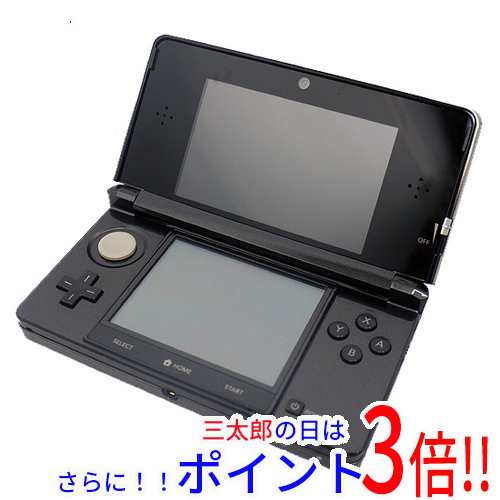 激安正規 【送料無料】3DS ニンテンドー3DS コスモブラック 本体