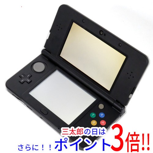 中古即納】送料無料 任天堂 Newニンテンドー3DS ブラック 液晶