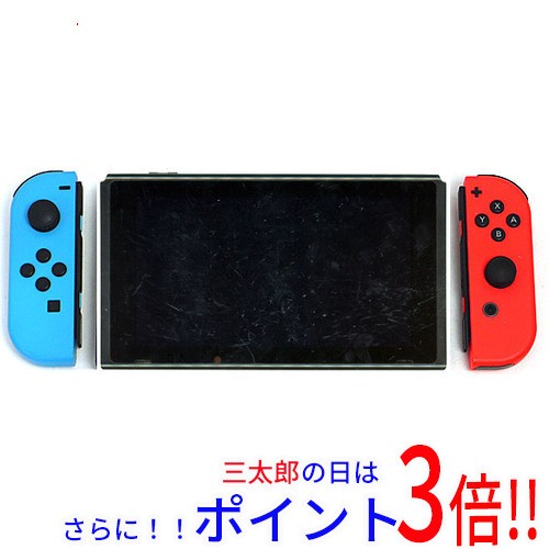 【中古即納】送料無料 任天堂 Nintendo Switch バッテリー拡張モデル HAD-S-KABAA ネオンブルー・ネオンレッド ACアダプターなし いたみ